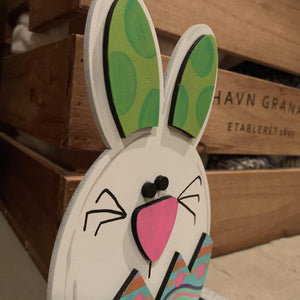 Cute Easter Bunny Shelf Sitter - DoorBadges