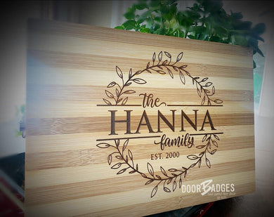 Personalized Cutting Boards - Charcuterie Boards - DoorBadges